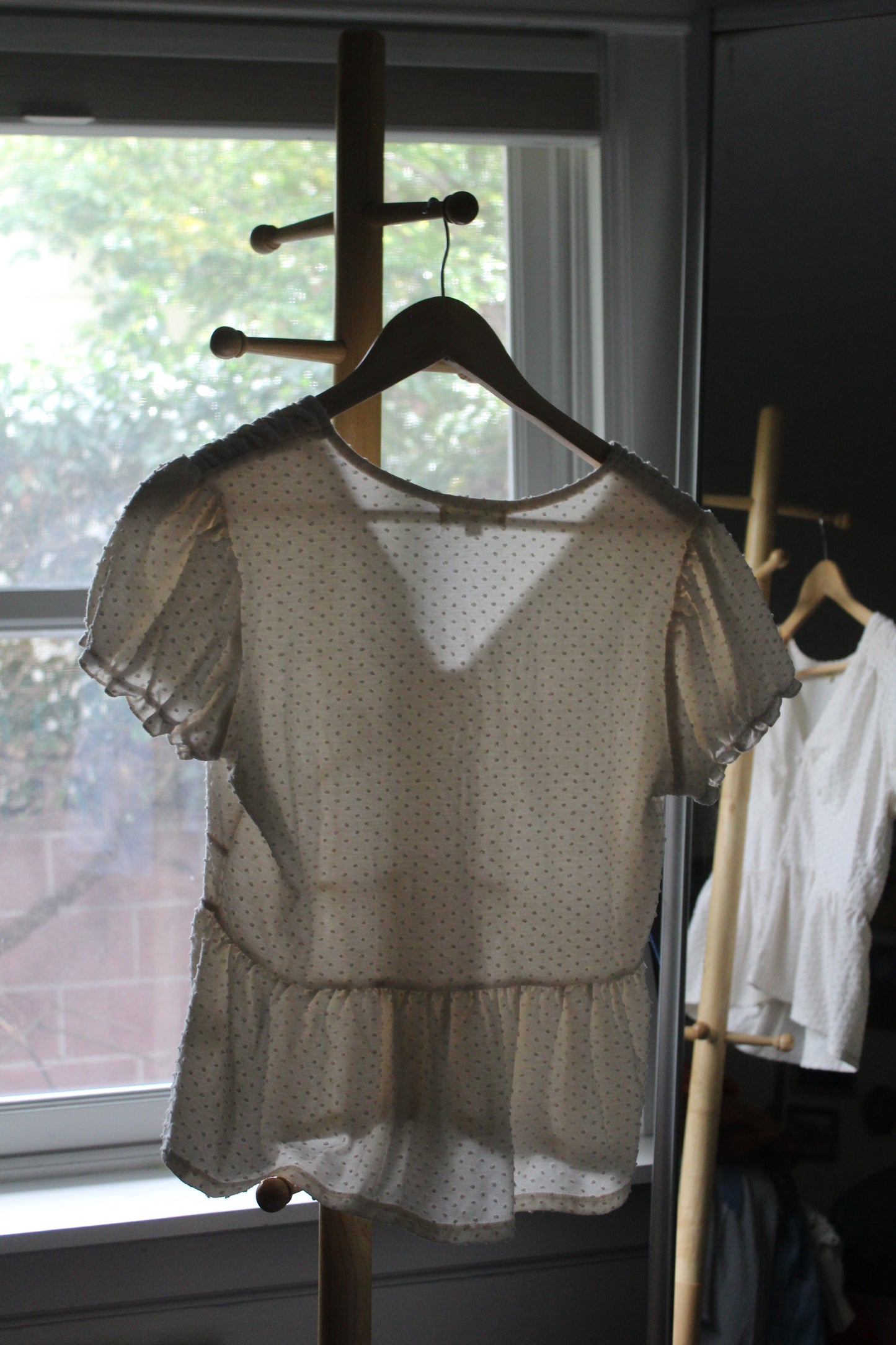 Cream Blouse