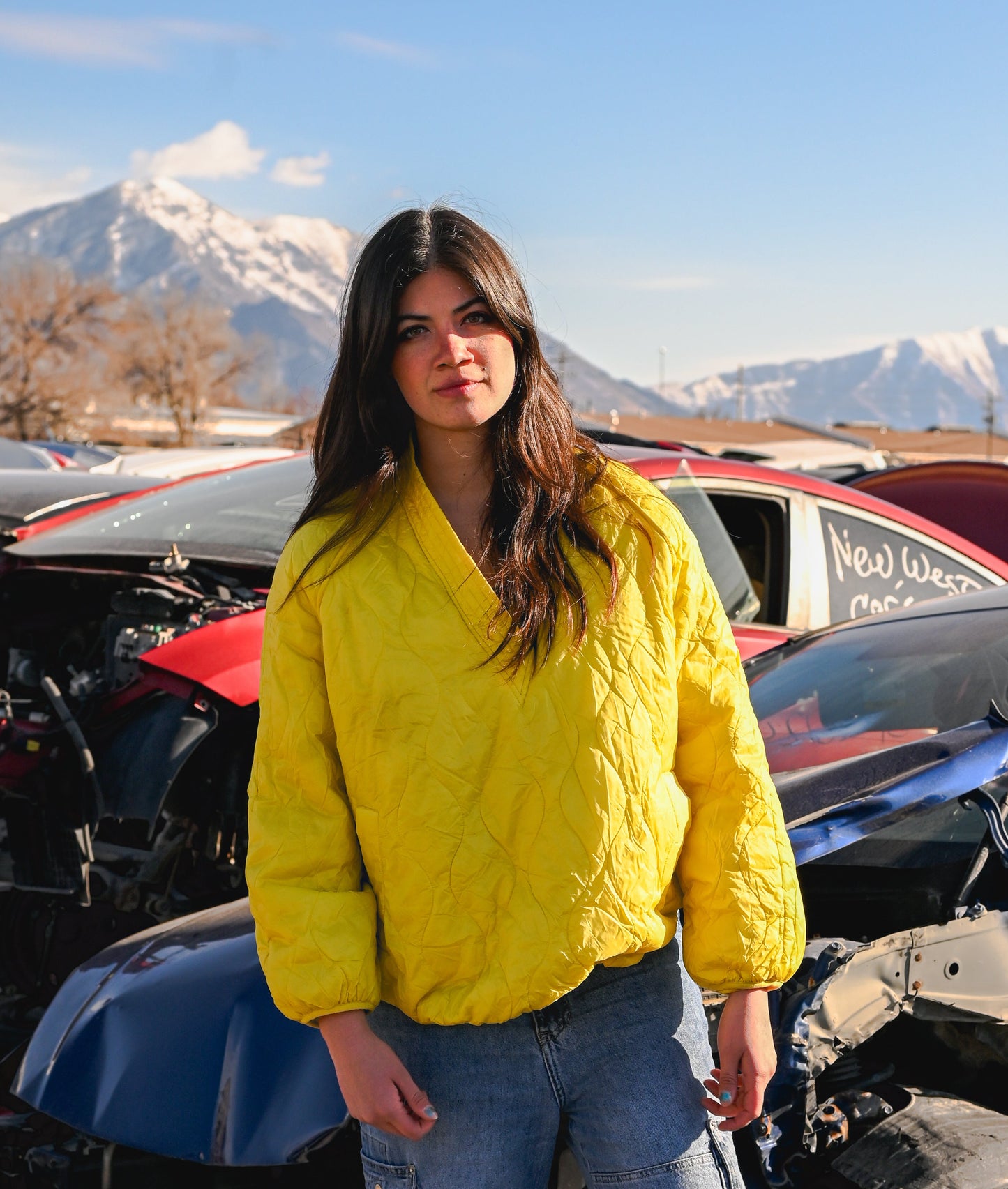 Yellow Sport Overjacket