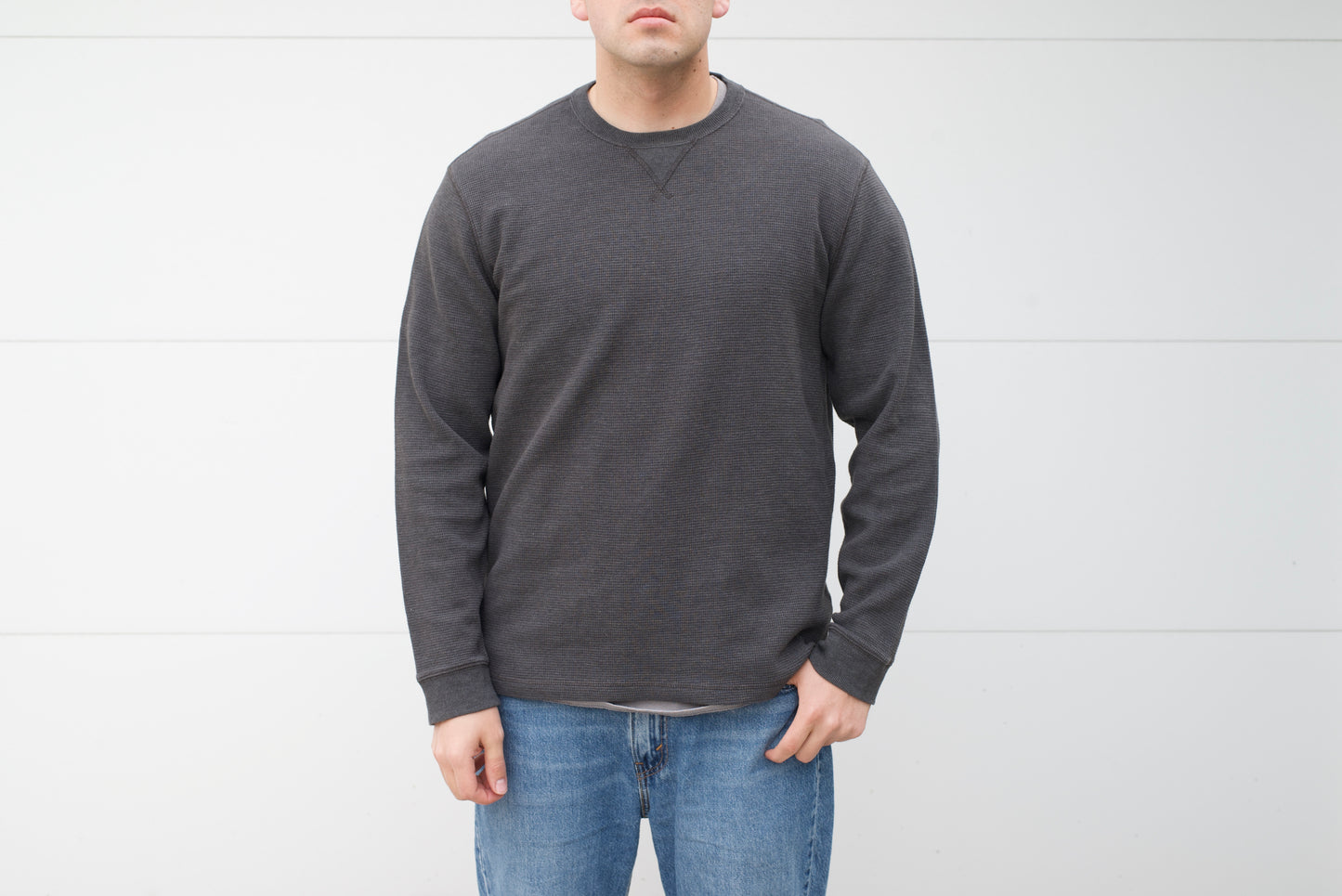 Dark Grey Long-sleeve Sweater