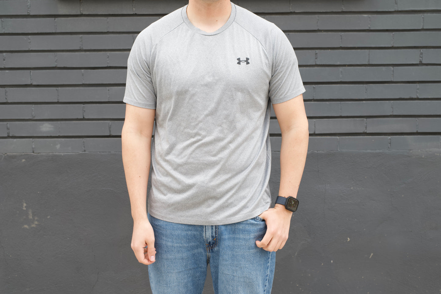 Light Grey Under Armour Top