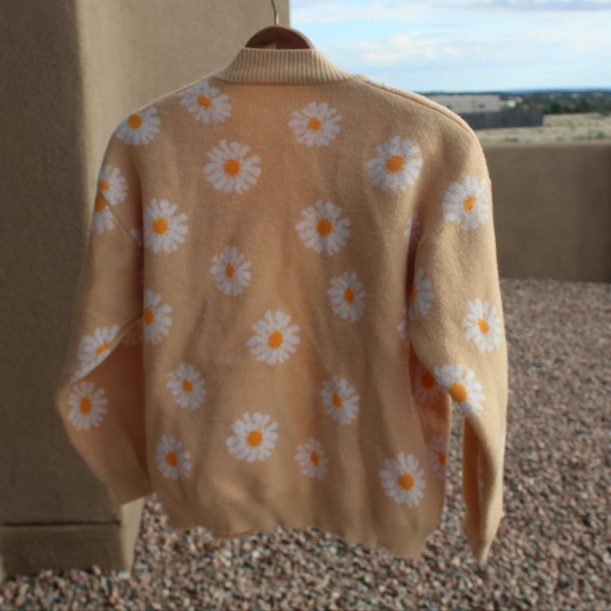 Yellow Daisy Cardigan