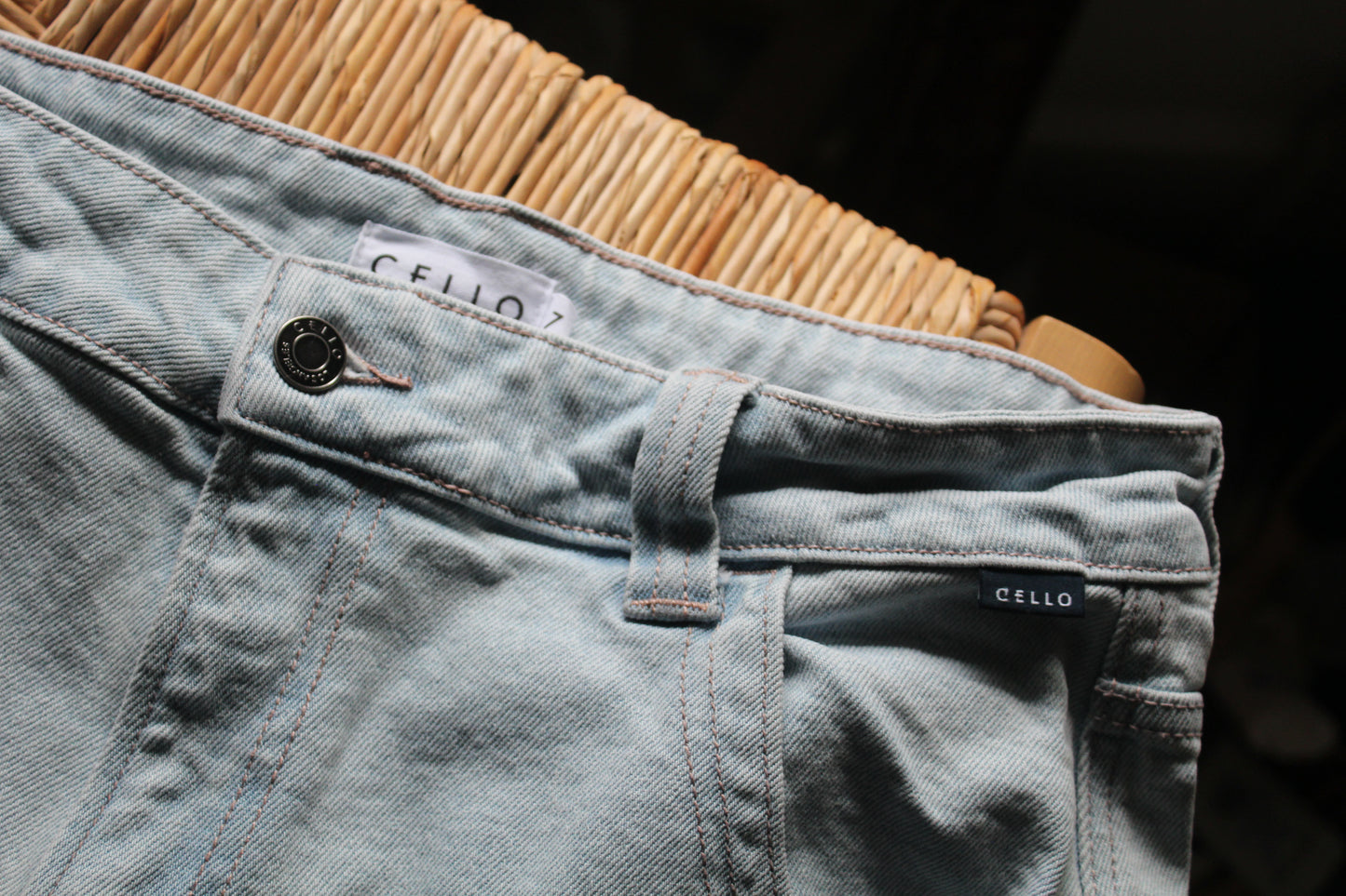 Cello Wide-Leg Jeans