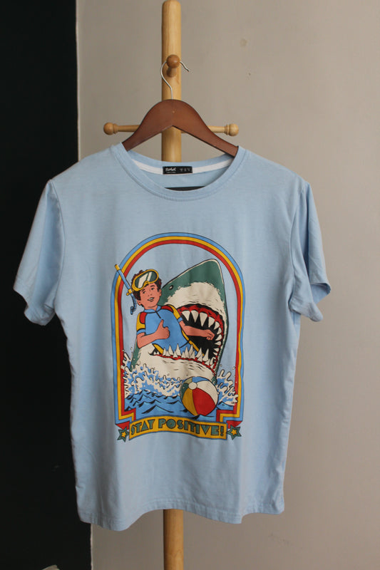 Blue Shark Graphic Tee