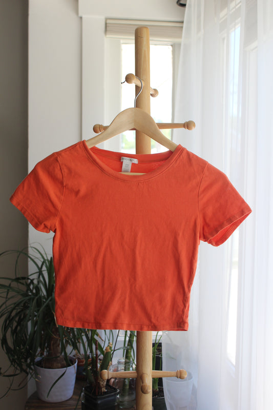 Orange Baby Tee