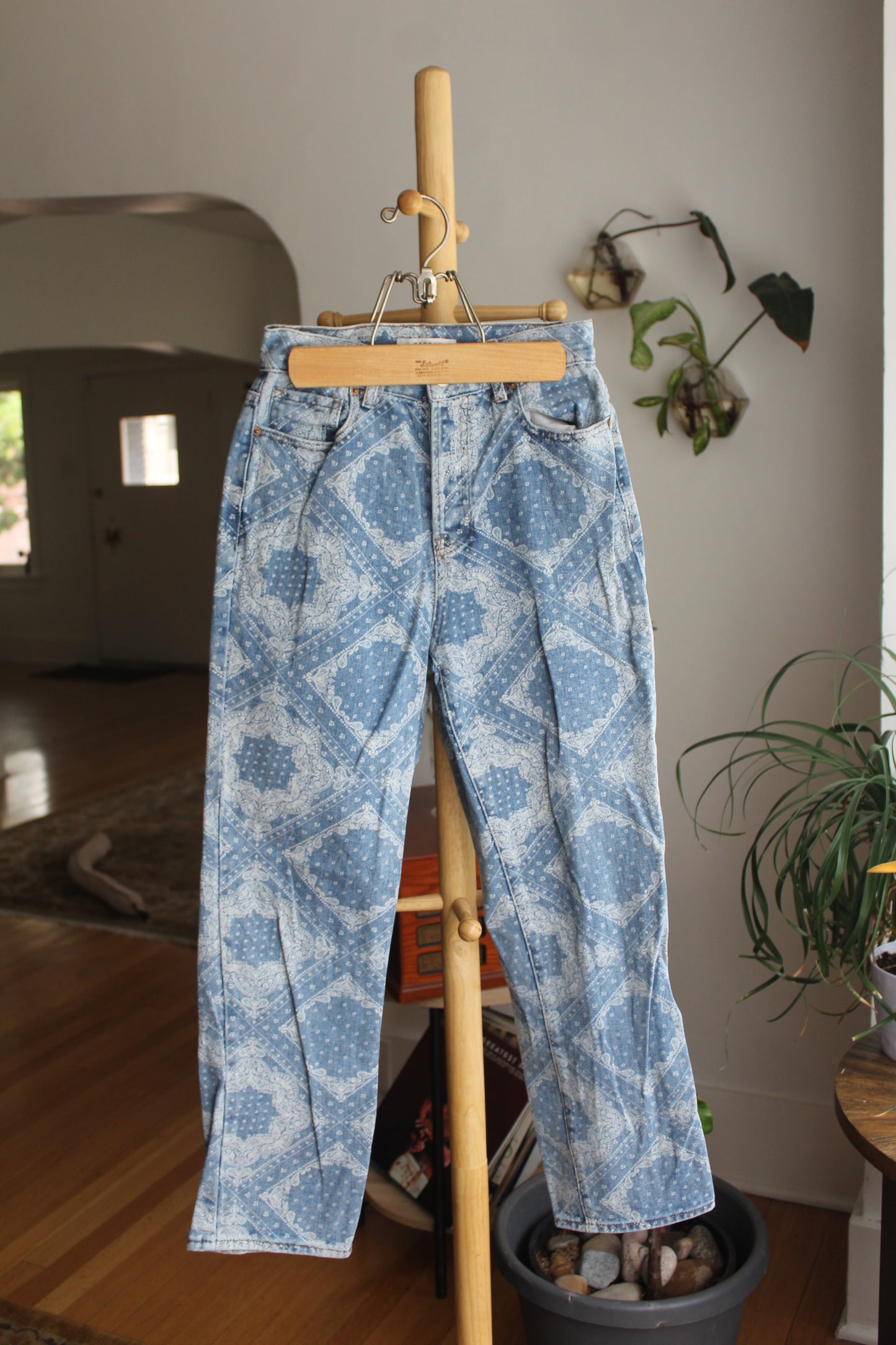 PacSun Bandana Print Jeans
