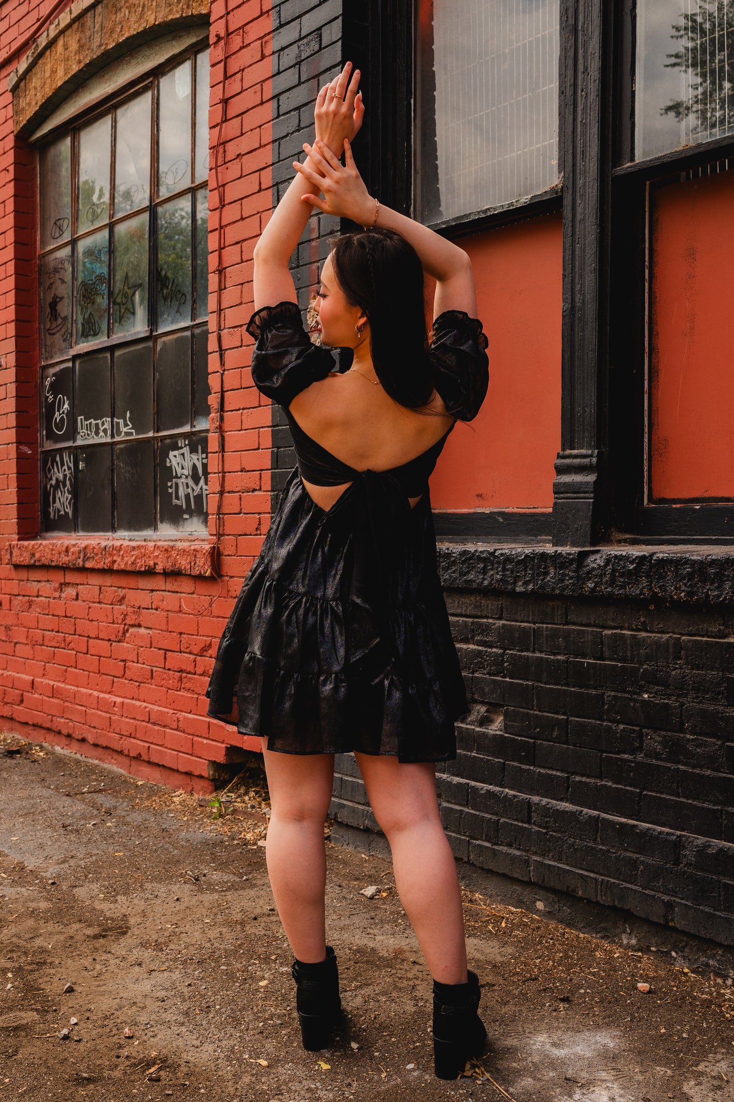 Black Flow Dress