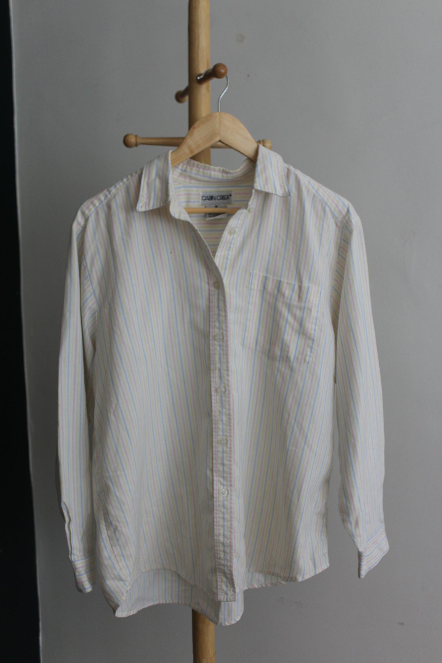 Pastel Striped Button Down