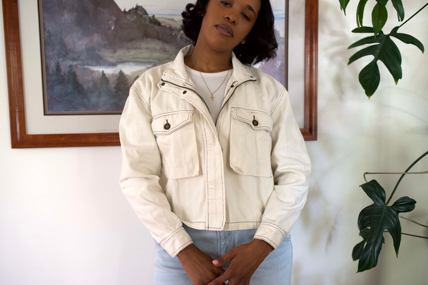 Downeast Cream Jacket