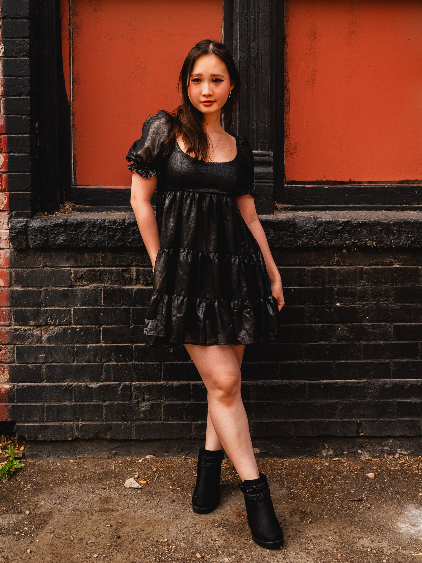 Black Flow Dress
