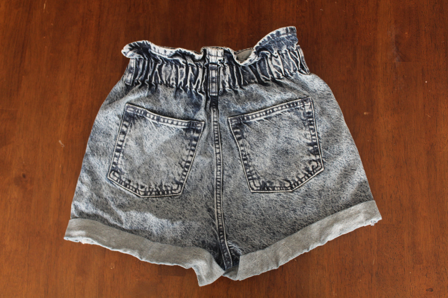 Topshop Paper-bag Shorts