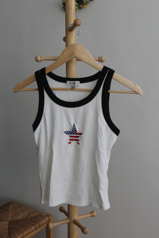 American Flag Star Tank