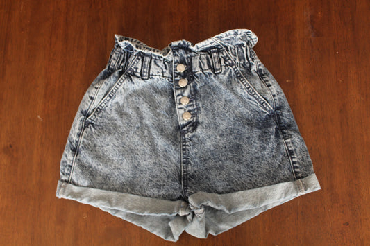 Topshop Paper-bag Shorts