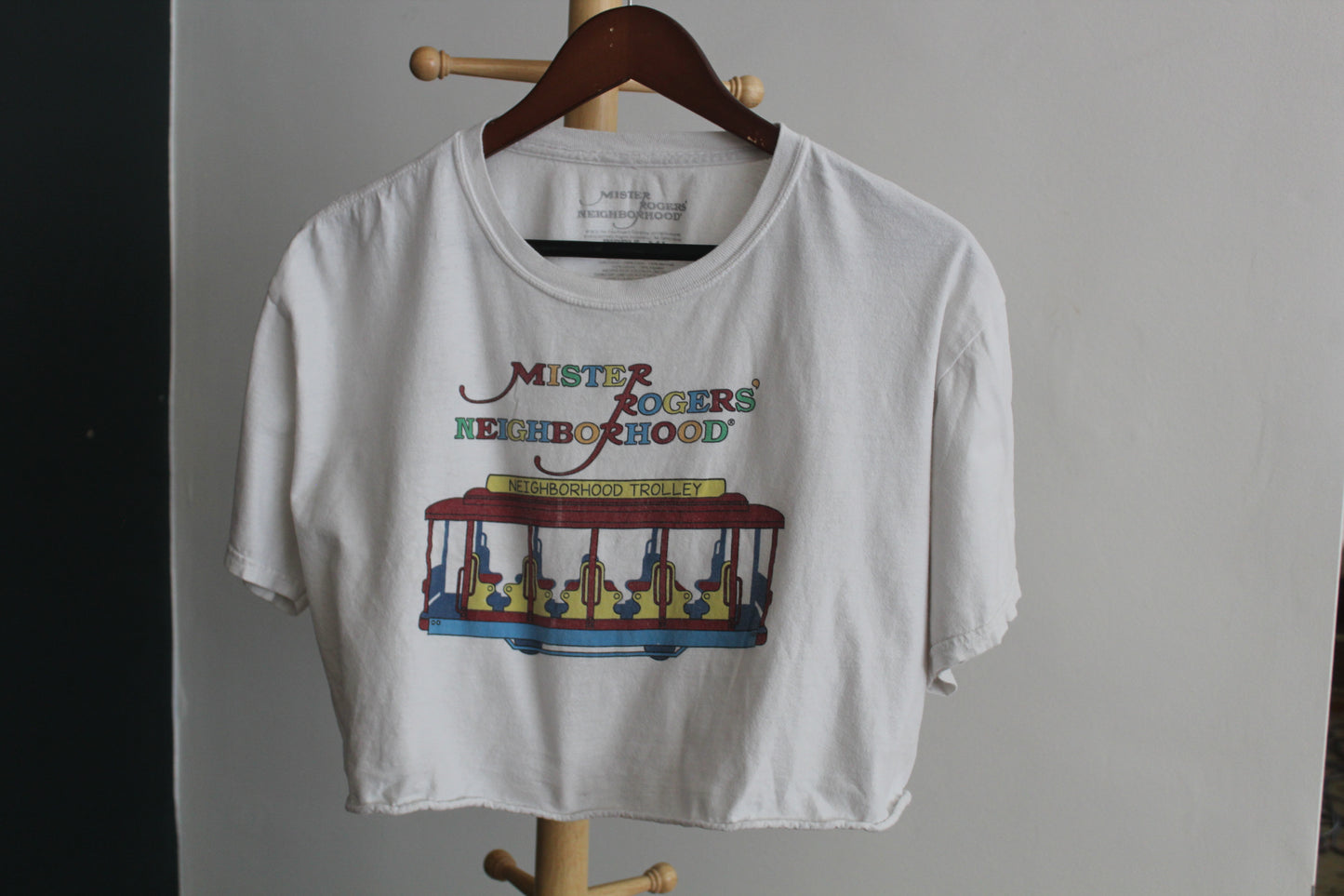 Vintage Mister Roger’s Neighborhood Cropped Tee
