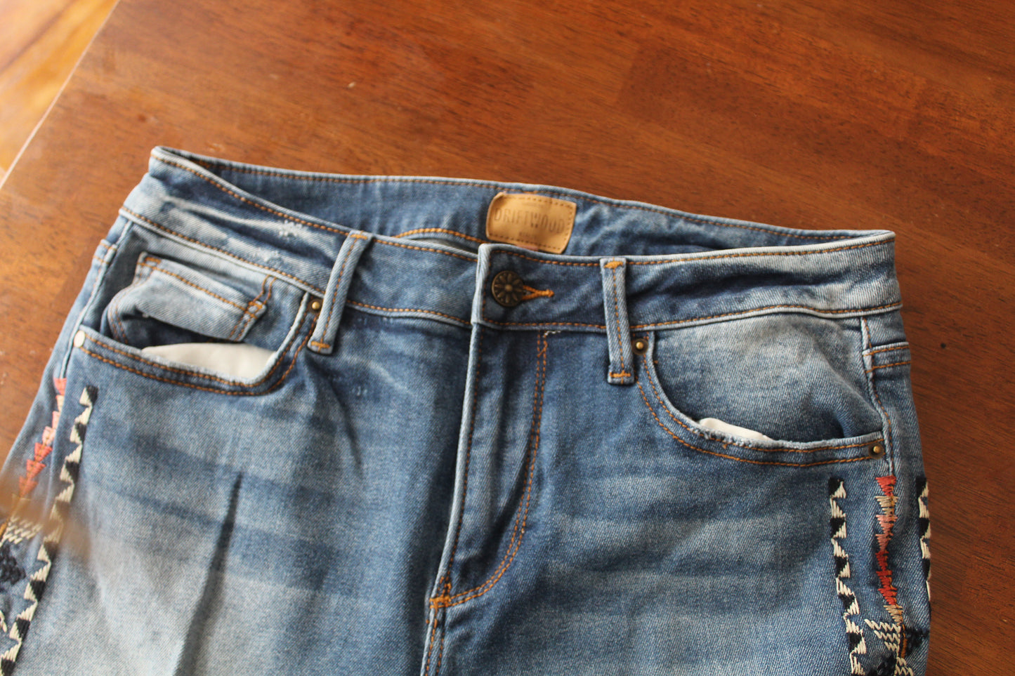 Embroidered Jeans