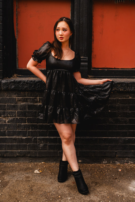 Black Flow Dress