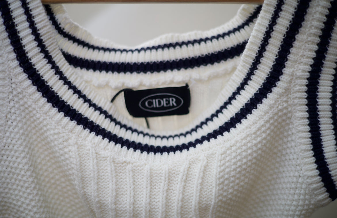 Cider Crop Knit Tank