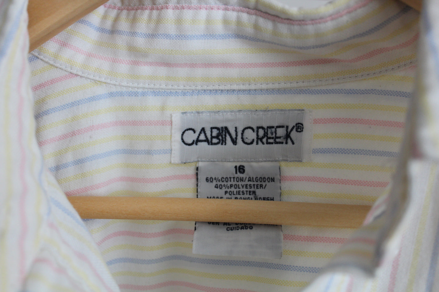 Pastel Striped Button Down