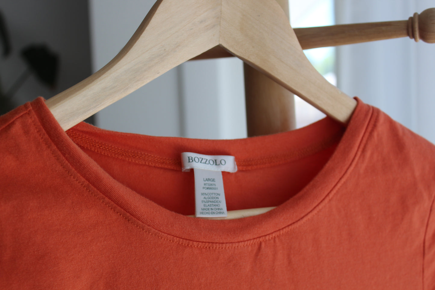 Orange Baby Tee