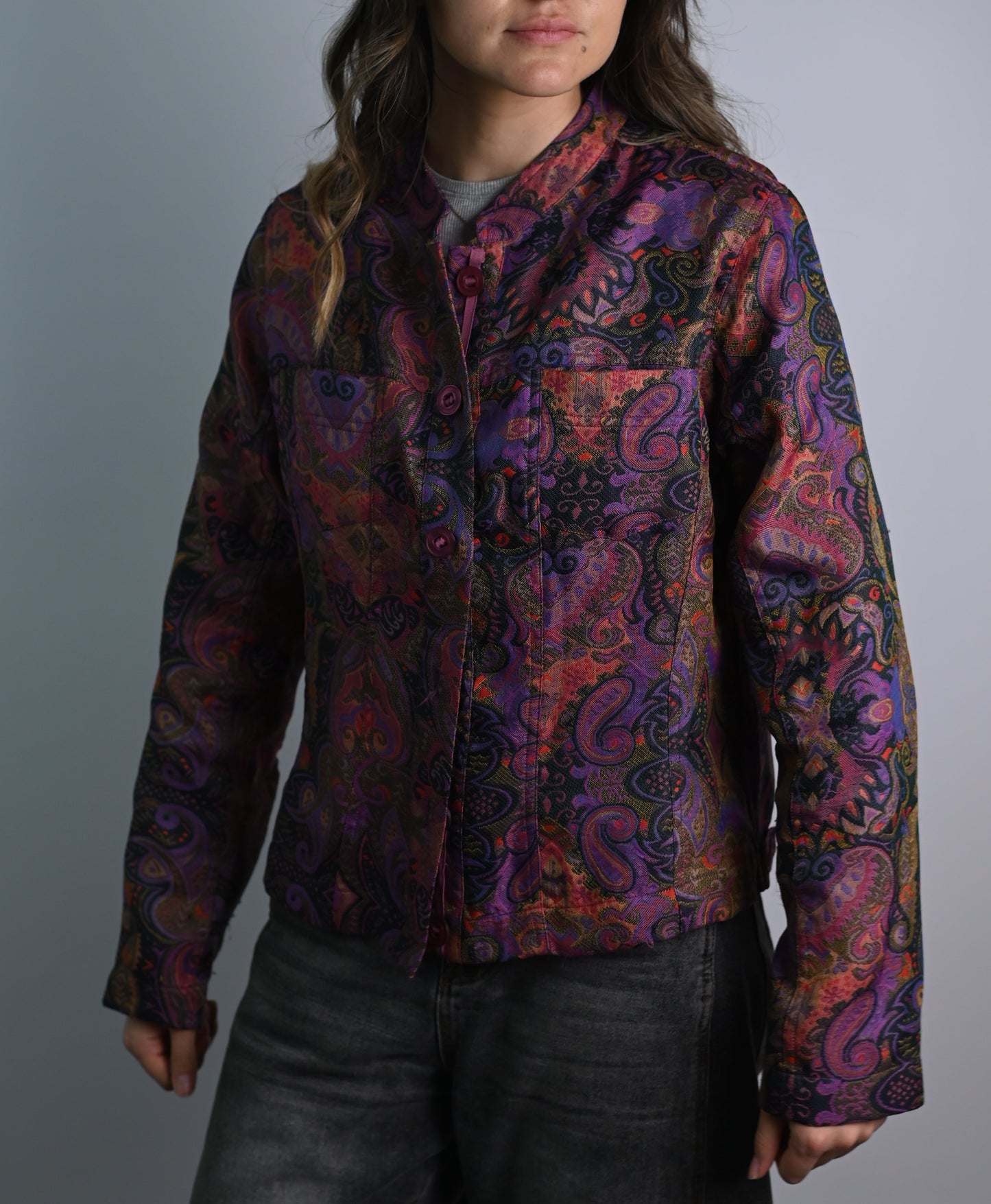 Purple Paisley Jacket