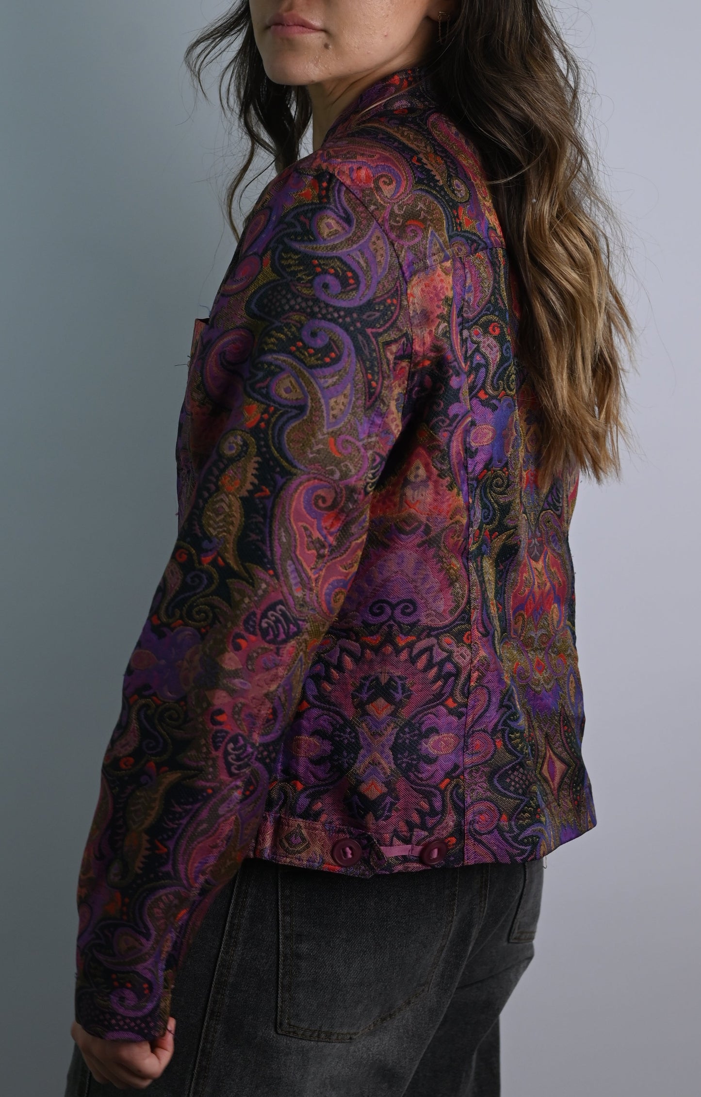 Purple Paisley Jacket