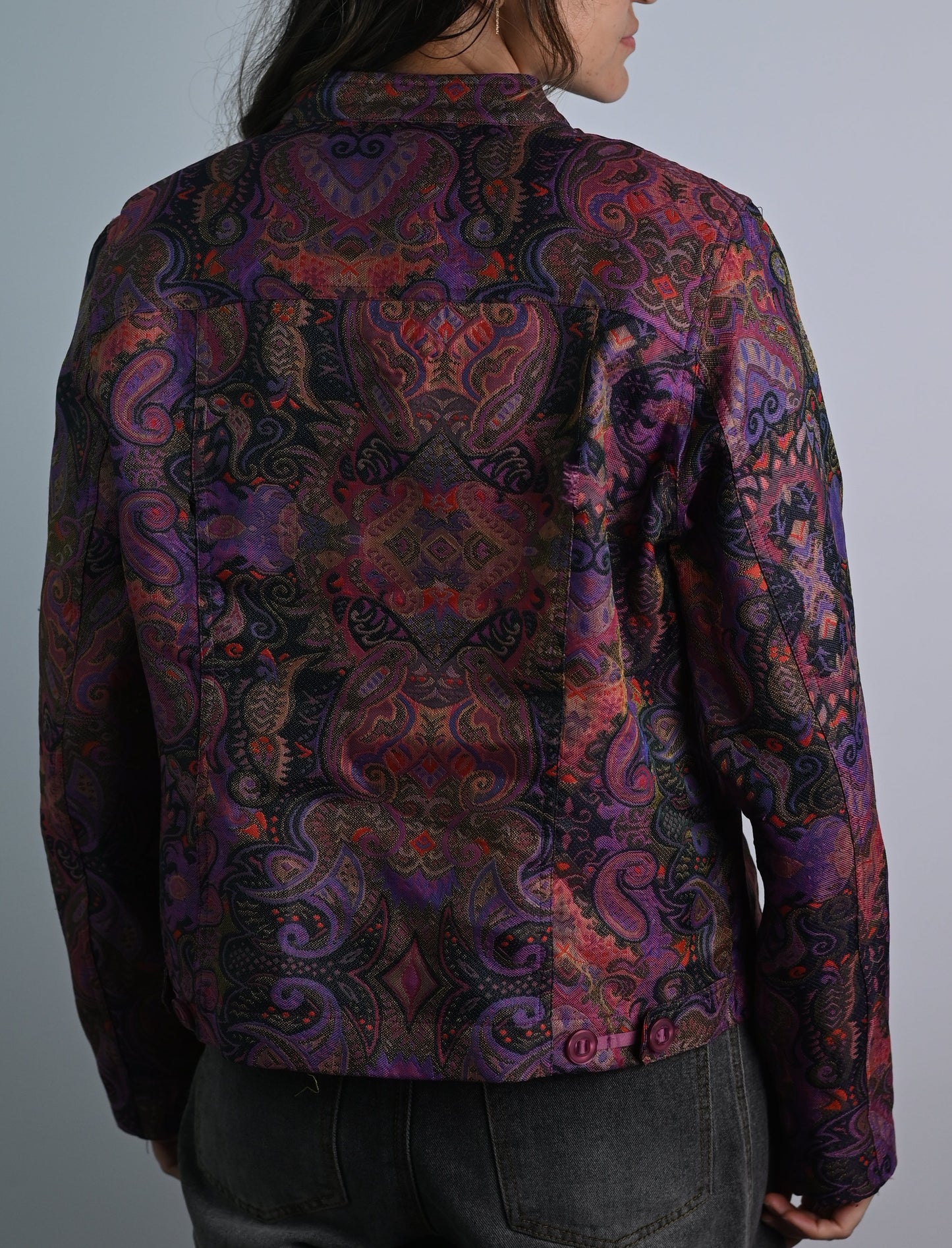 Purple Paisley Jacket