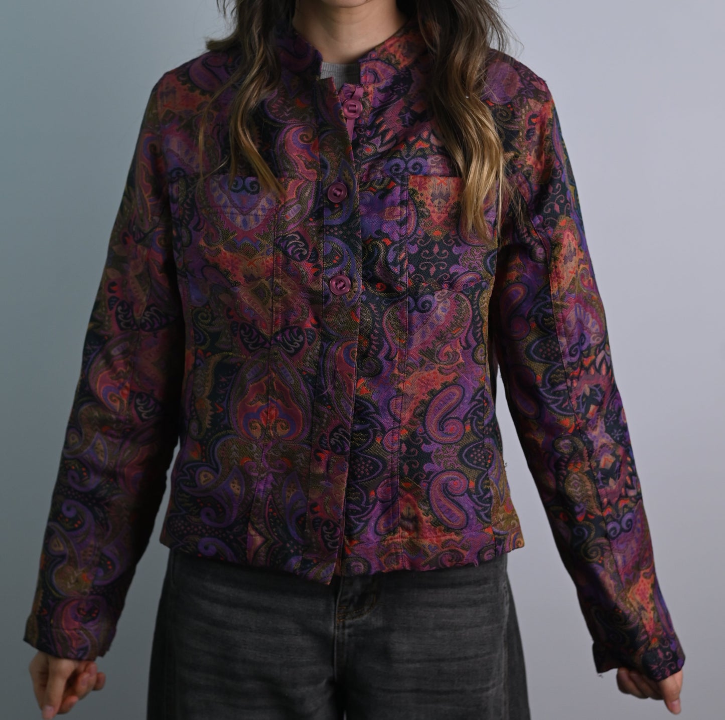 Purple Paisley Jacket