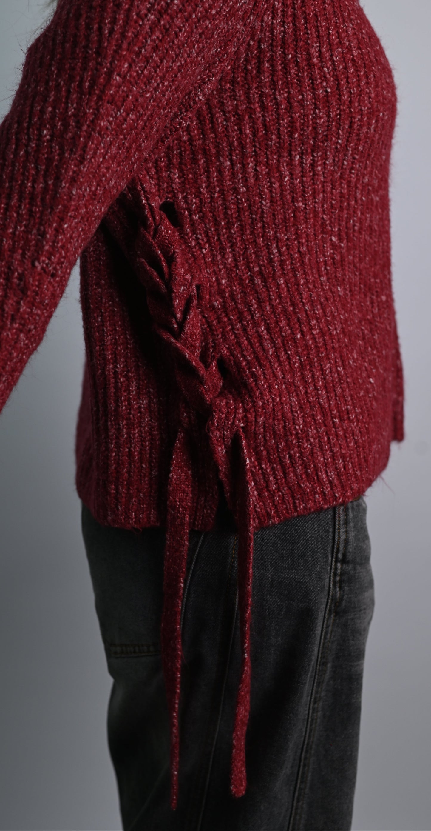 Deep Red Sweater