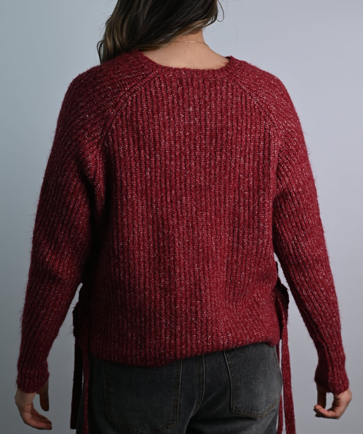Deep Red Sweater