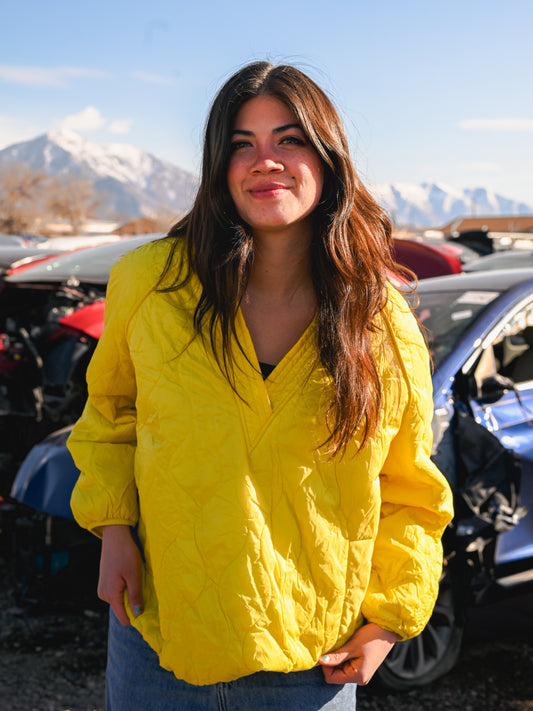 Yellow Sport Overjacket