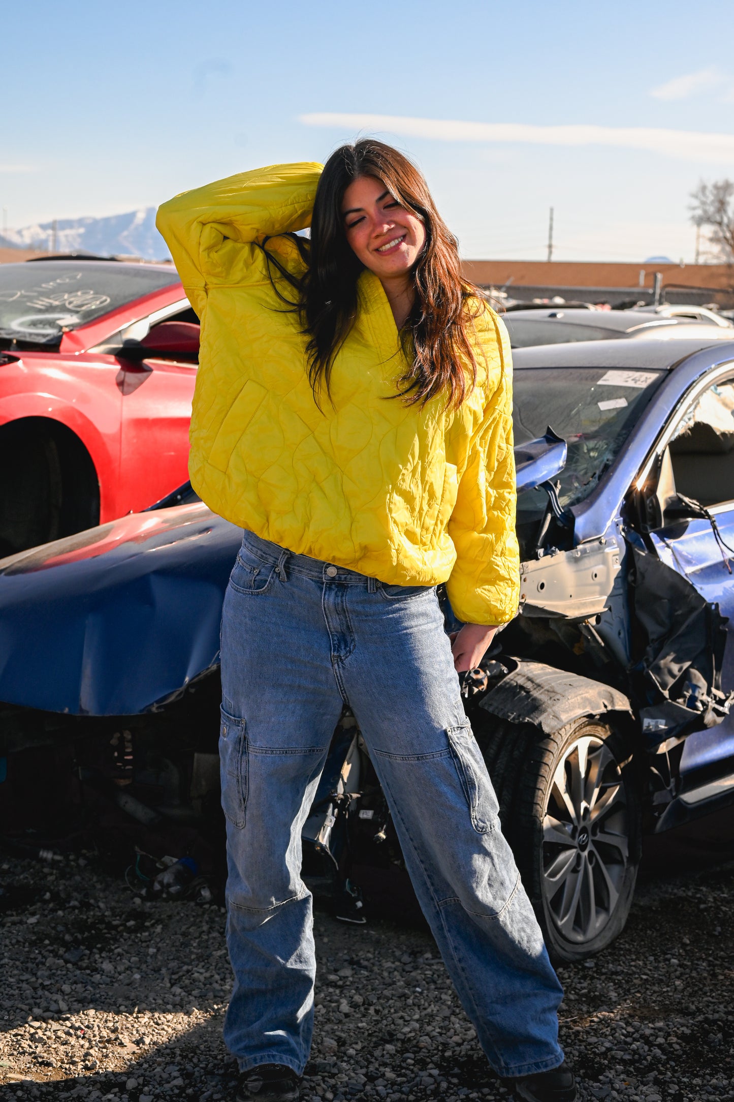 Yellow Sport Overjacket
