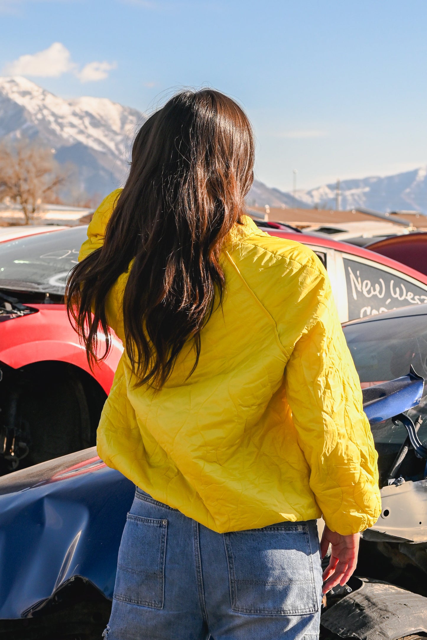 Yellow Sport Overjacket