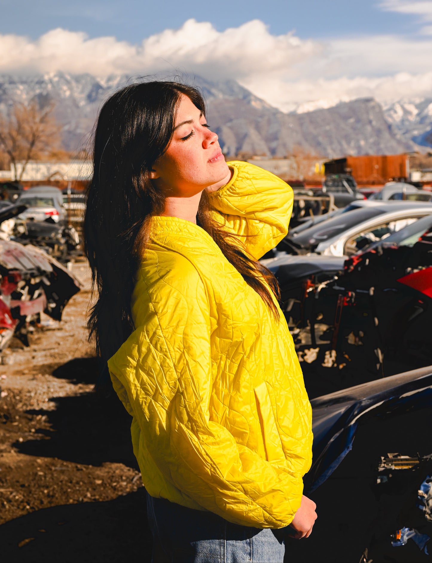 Yellow Sport Overjacket