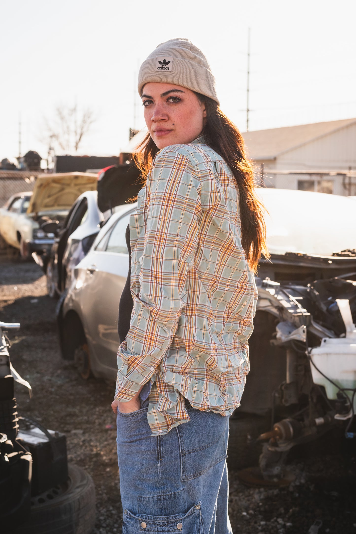Mint Flannel Shirt