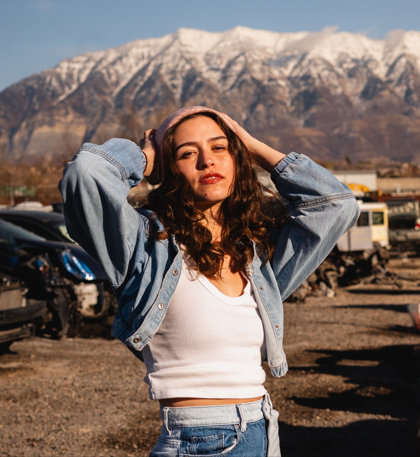 Multi-toned Denim Jacket