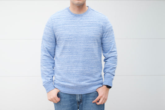 Blue Long-Sleeve Sweater