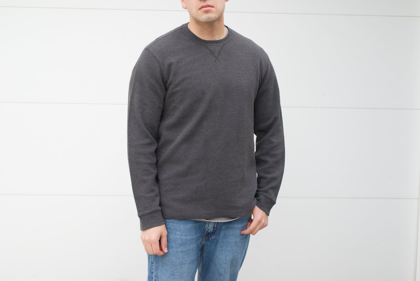 Dark Grey Long-sleeve Sweater