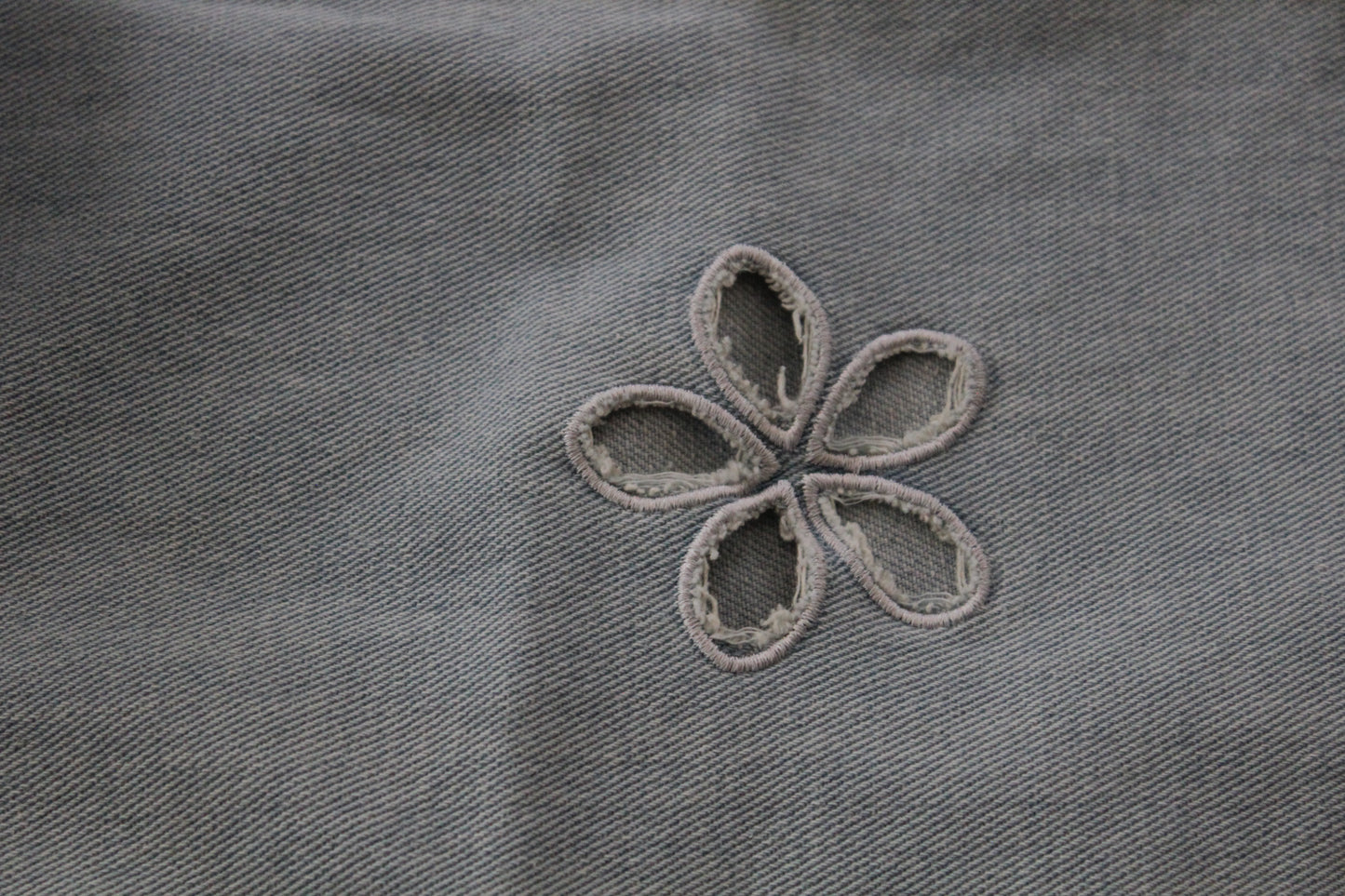 Cider Jeans w/ Flower Cut-out