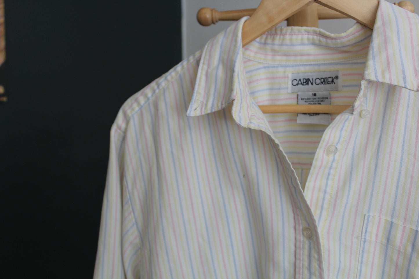 Pastel Striped Button Down