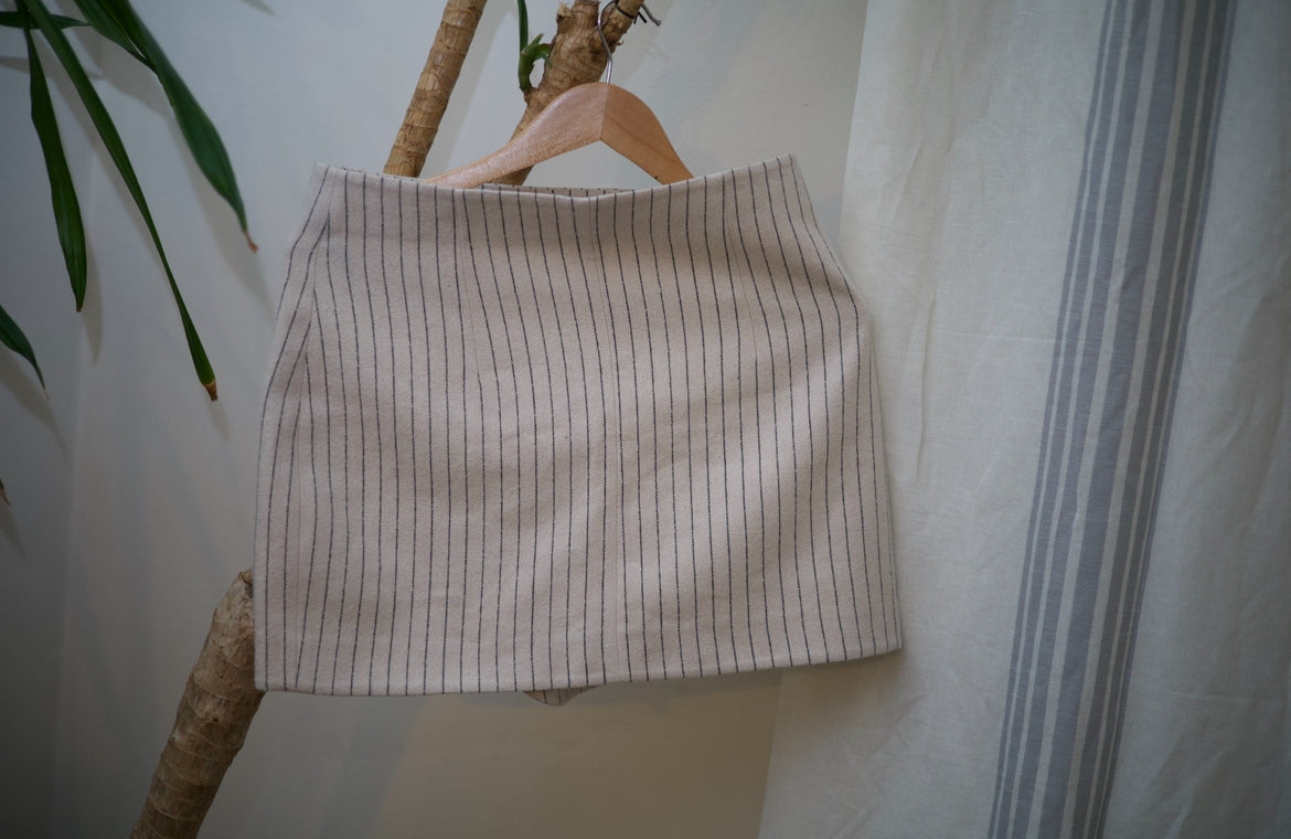 Suit Jacket Style Skirt