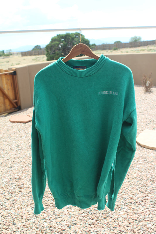 Rhode Island Teal Knit Seater