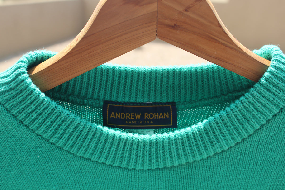 Rhode Island Teal Knit Seater