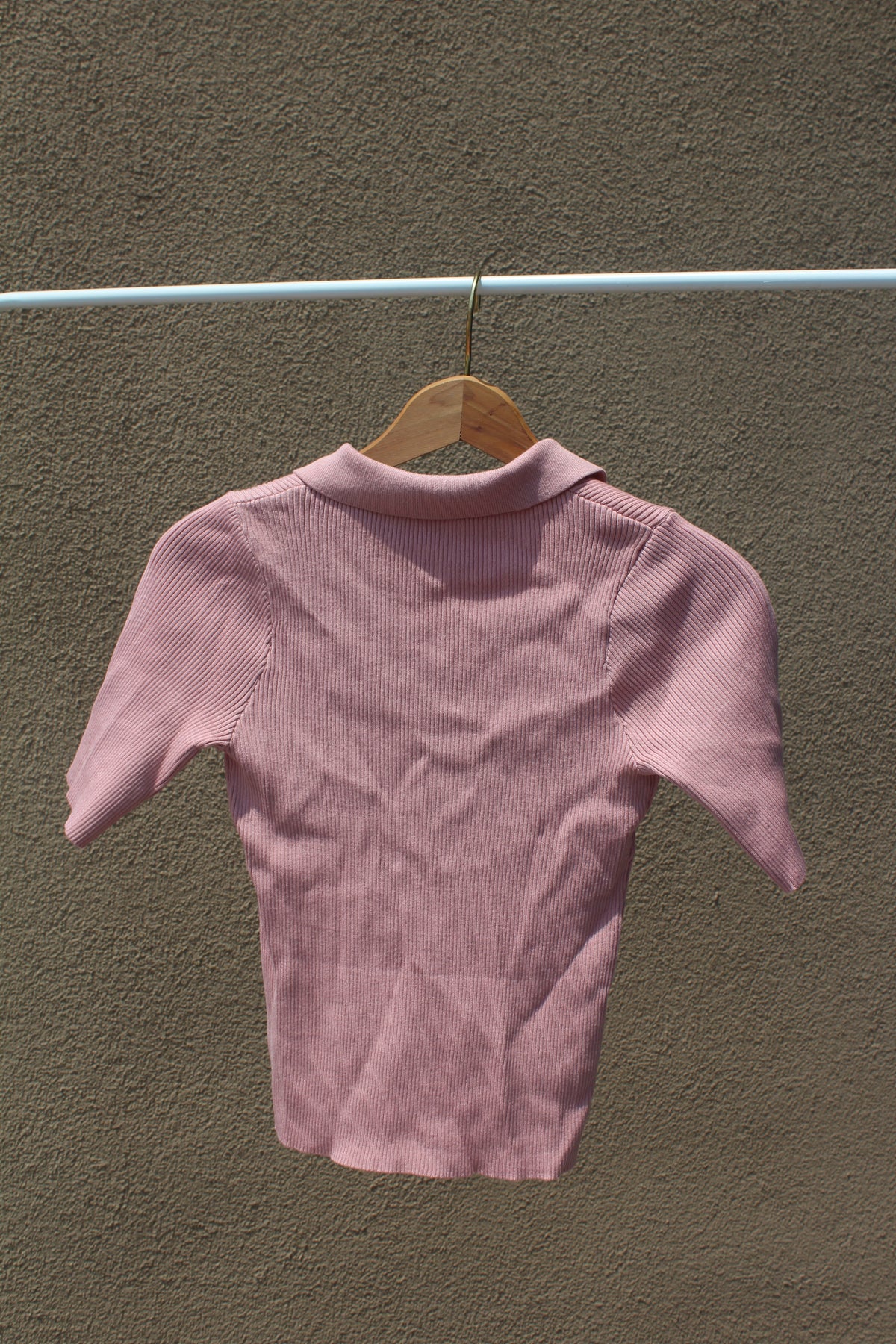 Light Pink Polo Shirt