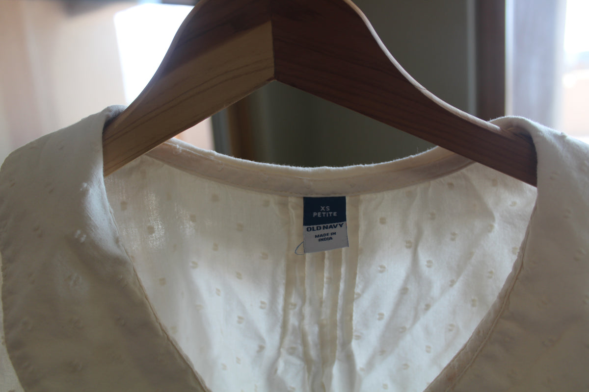 Off White Blouse