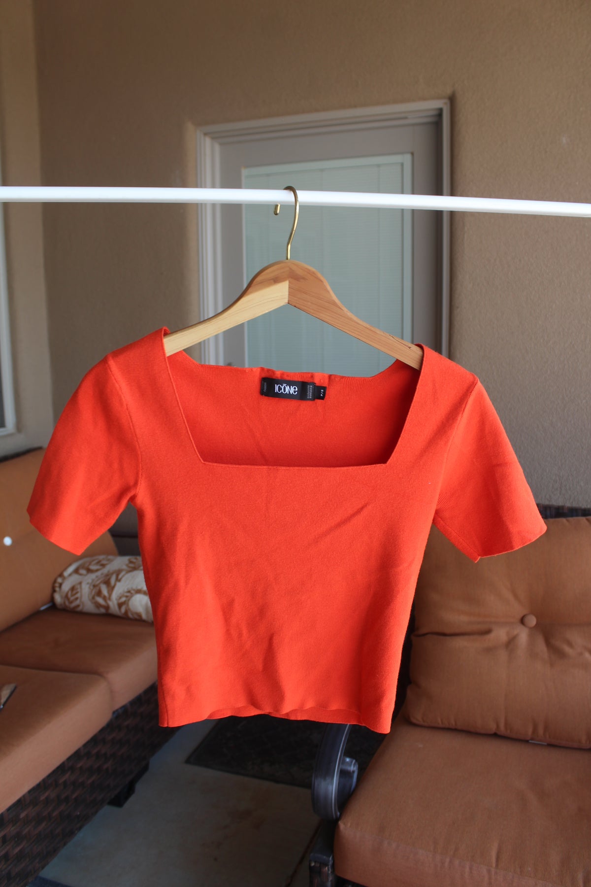 Bright Orange Shirt