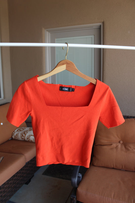 Bright Orange Shirt