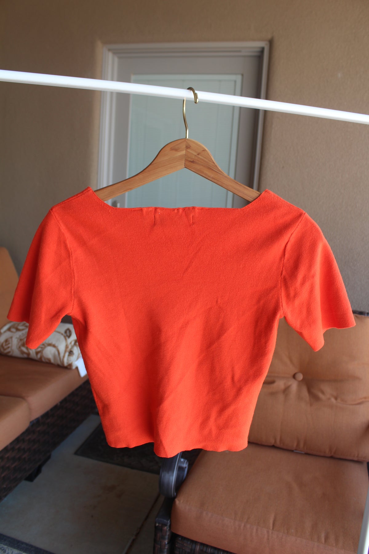 Bright Orange Shirt