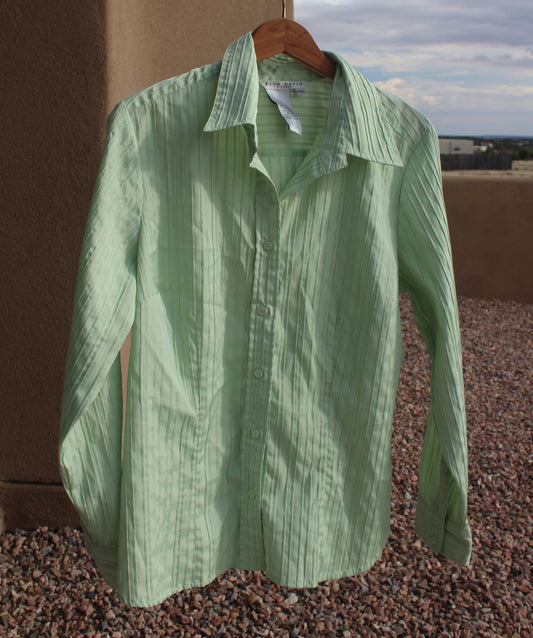 Light Green Button Up