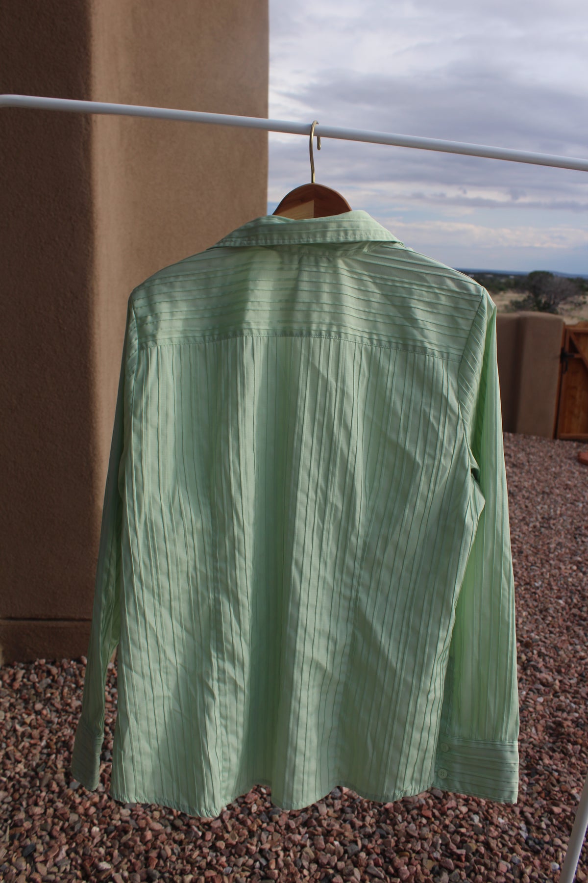 Light Green Button Up