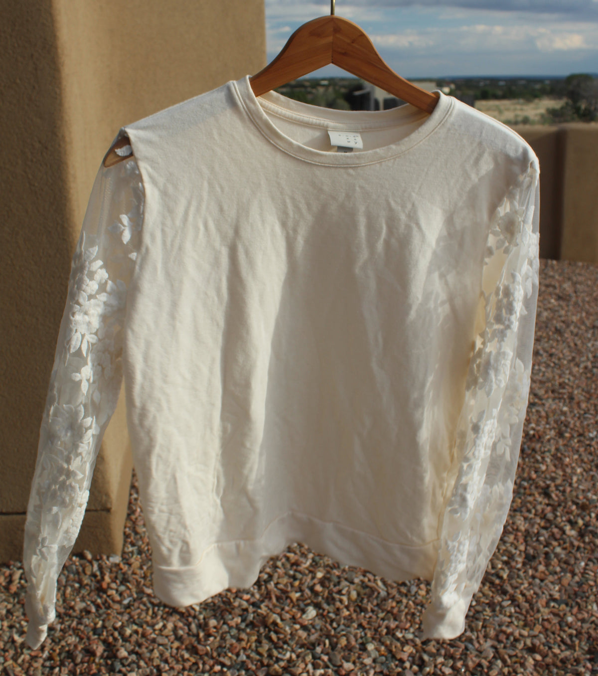 Floral Lace Long Sleeve Shirt