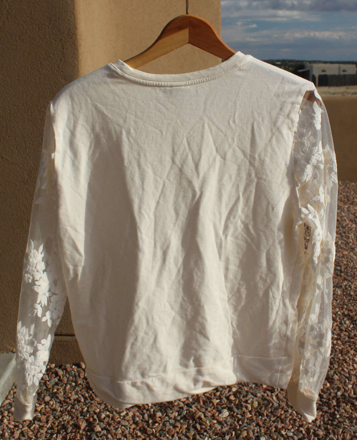 Floral Lace Long Sleeve Shirt